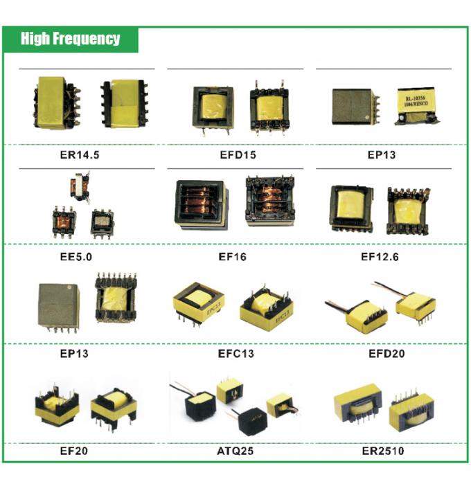 EC28 インバーターキット 12V から 250V 銅 高周波トランスフォーマー フェライトコア 5