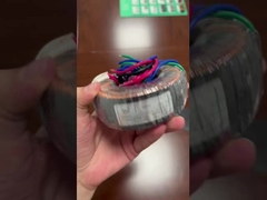 ハイファイ・オーディオのためにDIY 60Wトロイドトランスフォーマー (230Vから18V)