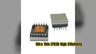急速充電器用の高効率EFD20変圧器