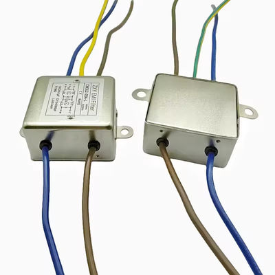 購入 EMIフィルター 単相反干渉電源 115V / 250V / 380V CW3L2-20A-L CW4L2-20A-S CW4L2-20A-T 50/60HZ オンライン製造