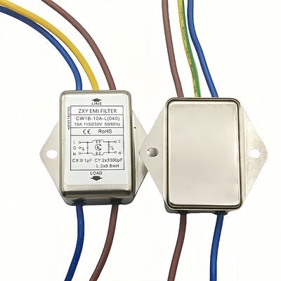 購入 EMIフィルター 115V/250V シングルフェーズローパス 反干渉 CW1B-6A/1A/10A-L ((040) オンライン製造