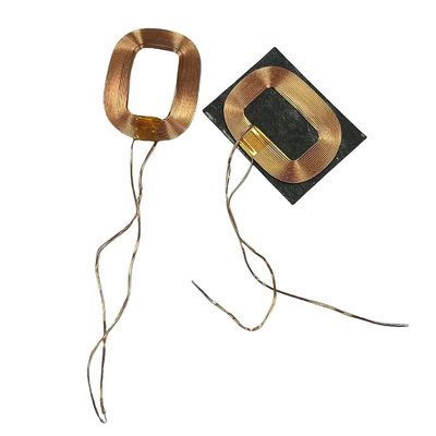 購入 28*38MM-13uH 無線充電コイル ヘッドフォン充電用のセルフアデシブケーブル オンライン製造
