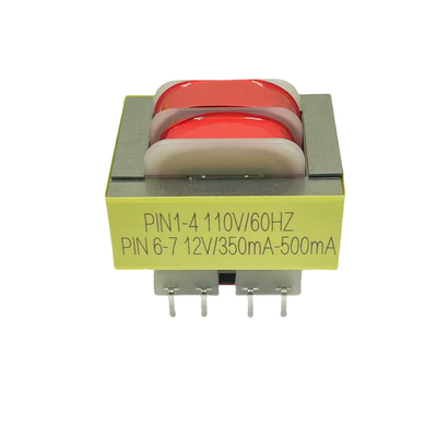 購入 低周波ステップダウントランスフォーマー EI41 パワートランスフォーマーピン 4+4 110V-12V オンライン製造