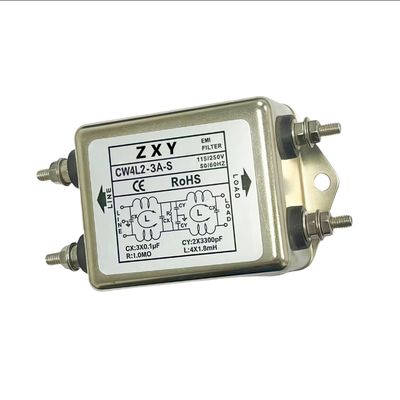 購入 CW4L2-3A-S 115/250V プラグイン シングルフェーズAC 双フェーズ電源フィルター EMIフィルター オンライン製造