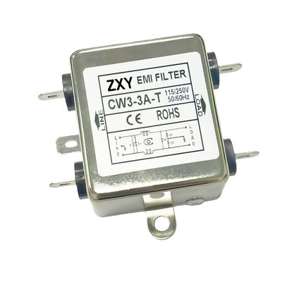 購入 CW3-3A-T Plug-In-Single Phase AC CW3-6A/10A/20A-T Power Filters EMI Power Supply オンライン製造