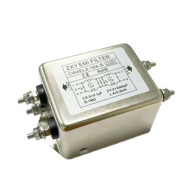 115/250V 高性能フィルター CW4EL2-16A-S ボルト浄化電源 EMIフィルター