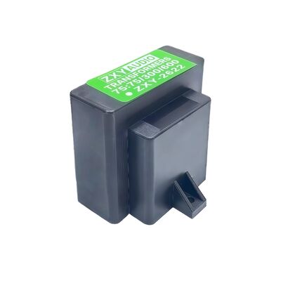 カスタマイズされたシリコン鋼コアオーディオトランスフォーマー 75:75/300/600阻力比と信号隔離のための高効率